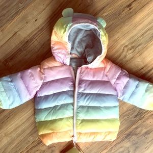 Rainbow Winter Jacket for Kids